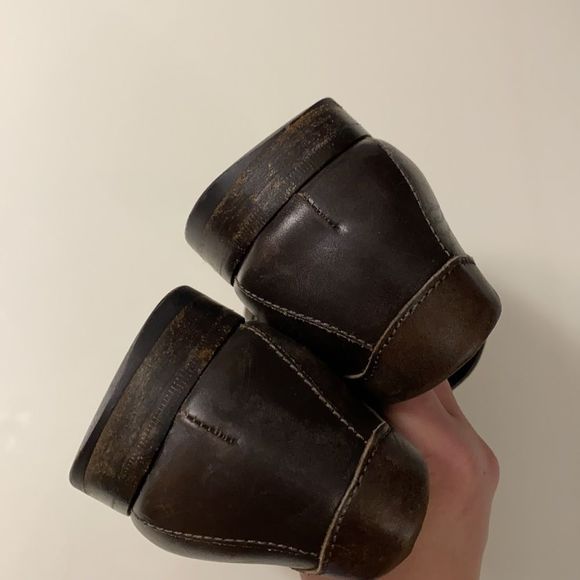 Emenegildo Zegna Chocolate Brown Leather Moccasin Loafers - Picture 6 of 14